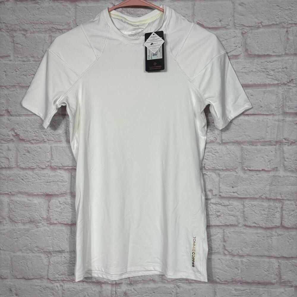 Tommie Copper Men's Compression Short Sleeve Shirt Small NWT